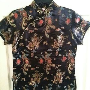 XL 90's Asian Style Top